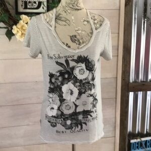 *LUCKY Brand Striped Top S